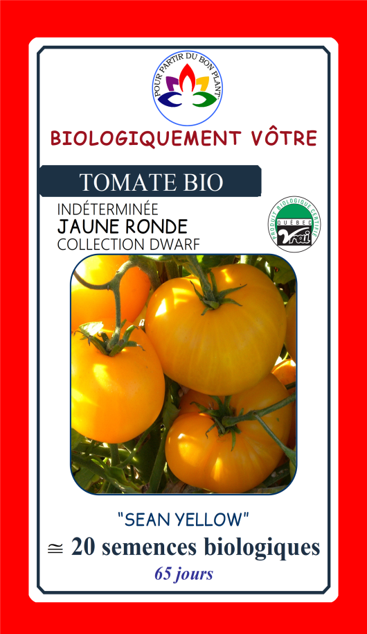 Tomate jaune Sean's Yellow